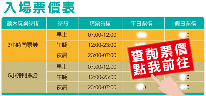 e7play三重館入場票價查詢